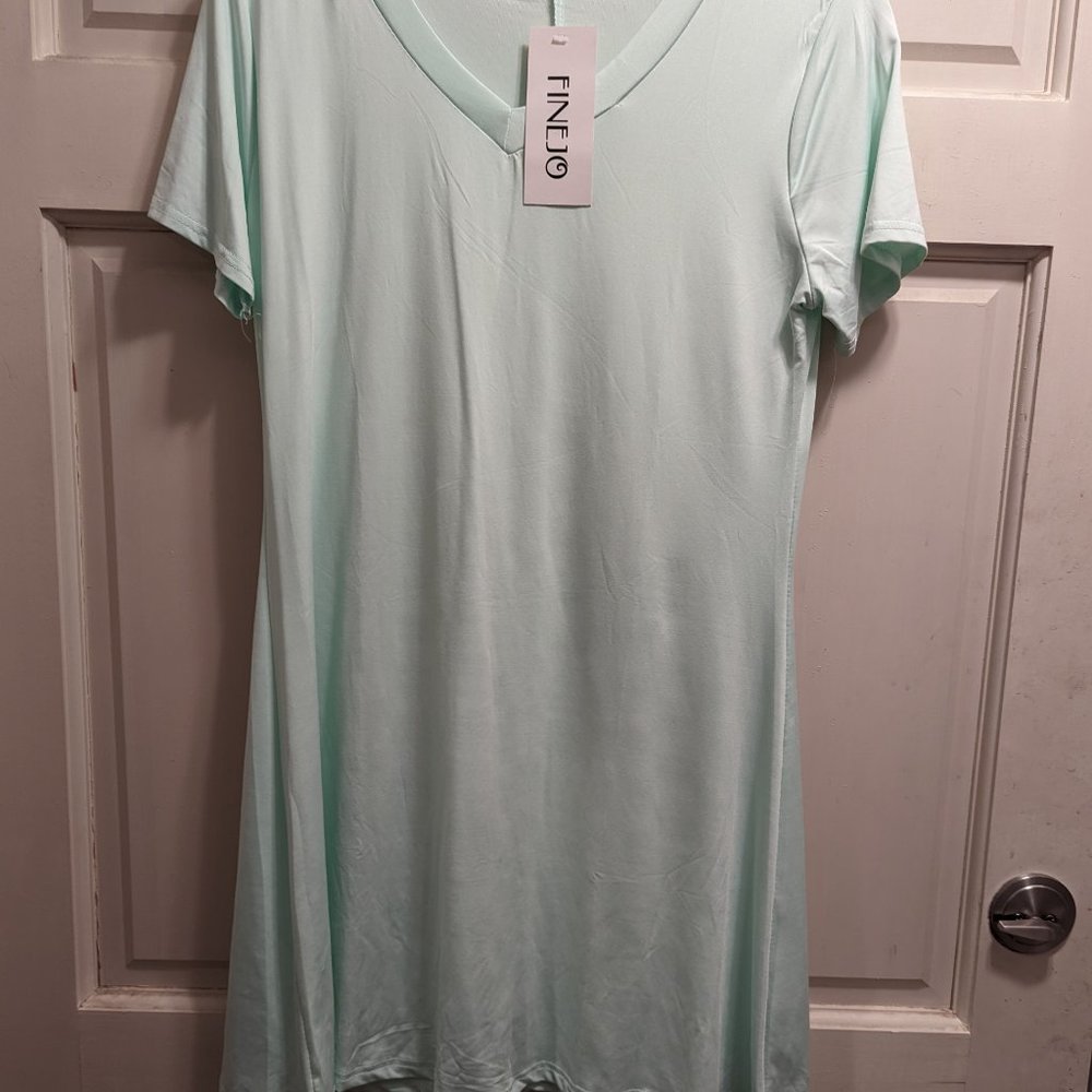 Tee shirt tank/dress, beach cover up